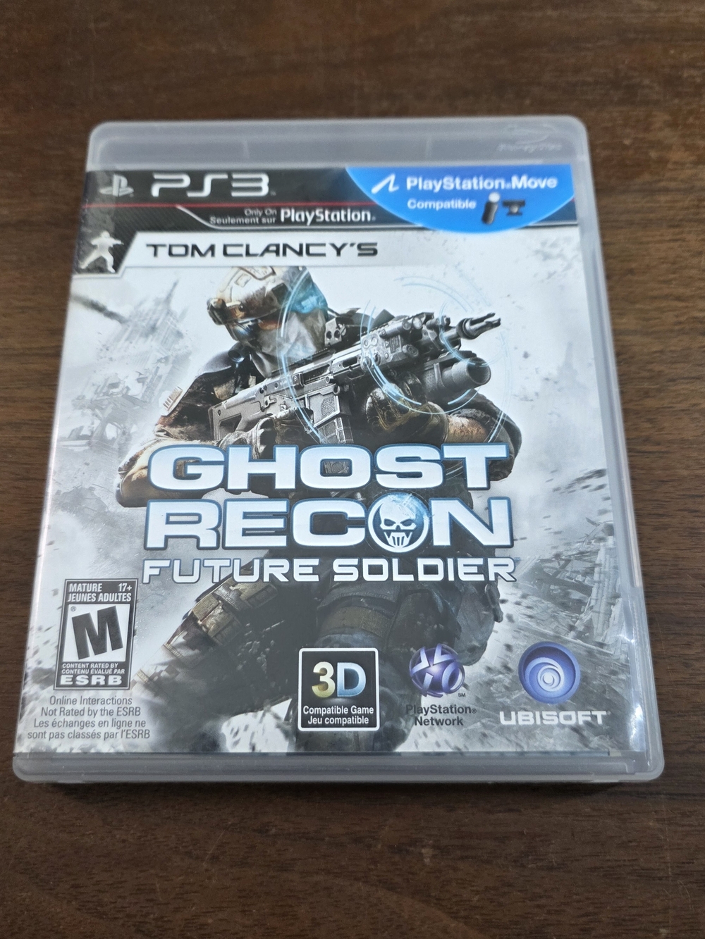 Sony PS3 Tom Clancy's Ghost Future Soldier Game Cib